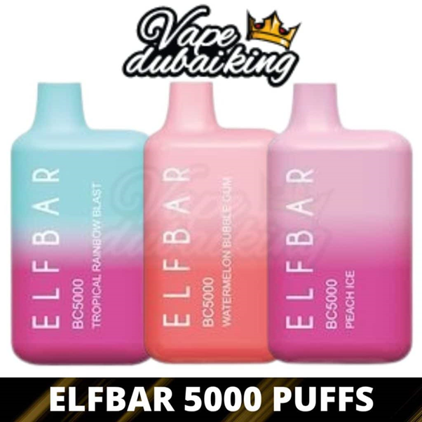 ELF BAR 5000 PUFFS: THE BEST RECHARGEABLE VAPING EXPERIENCE